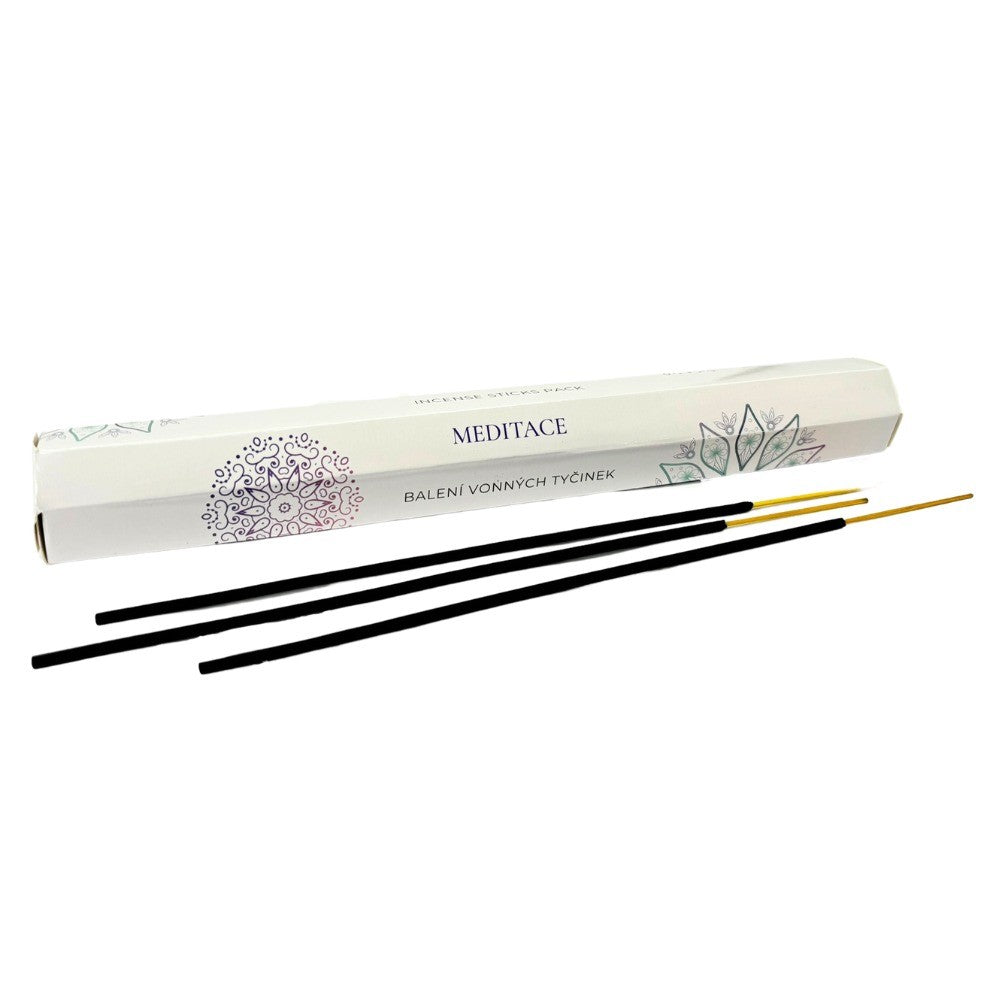 Vonné tyčinky 20 ks v šesťibokom balení, vôňa Meditation