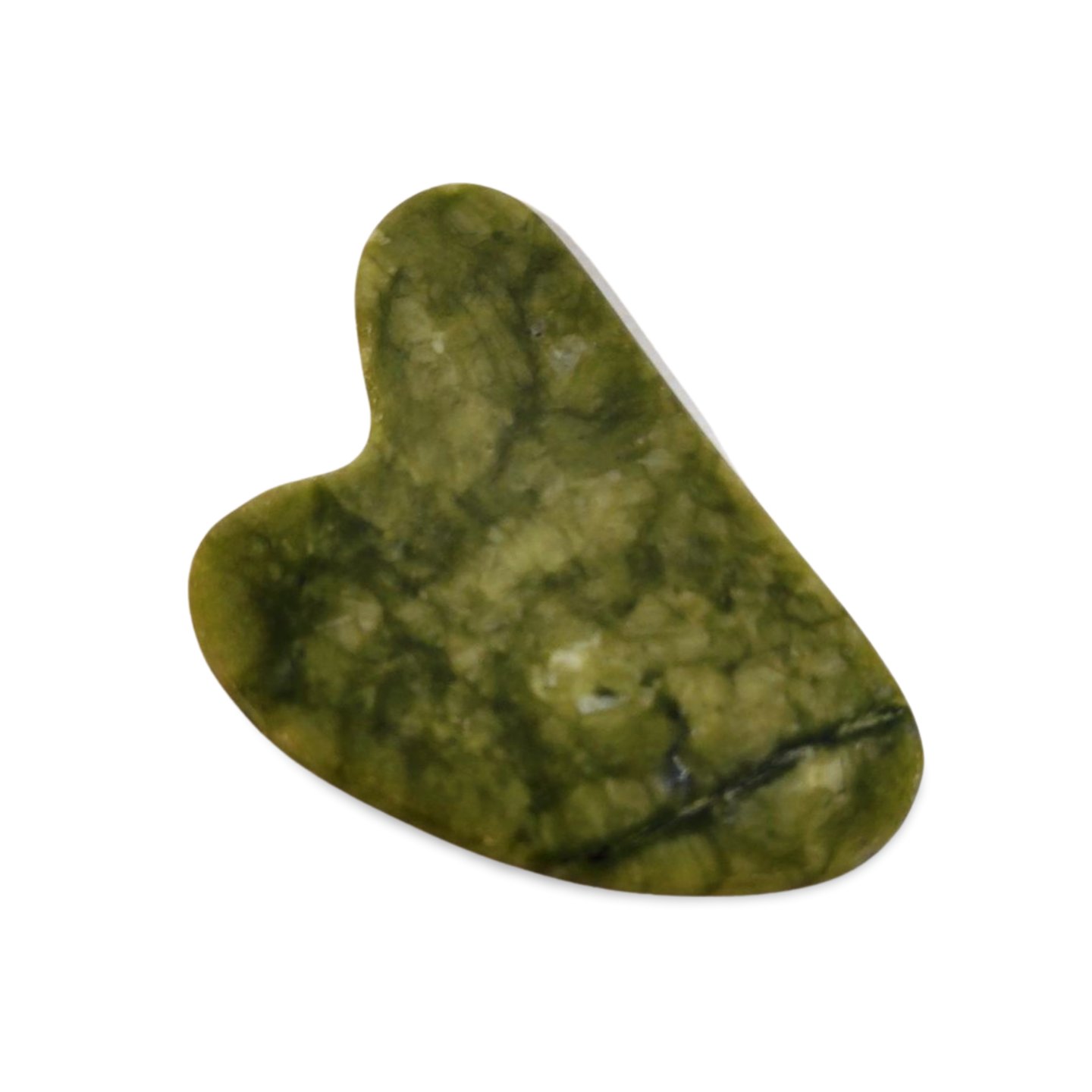 Kameň na masáž tváre Gua Sha Nefrit