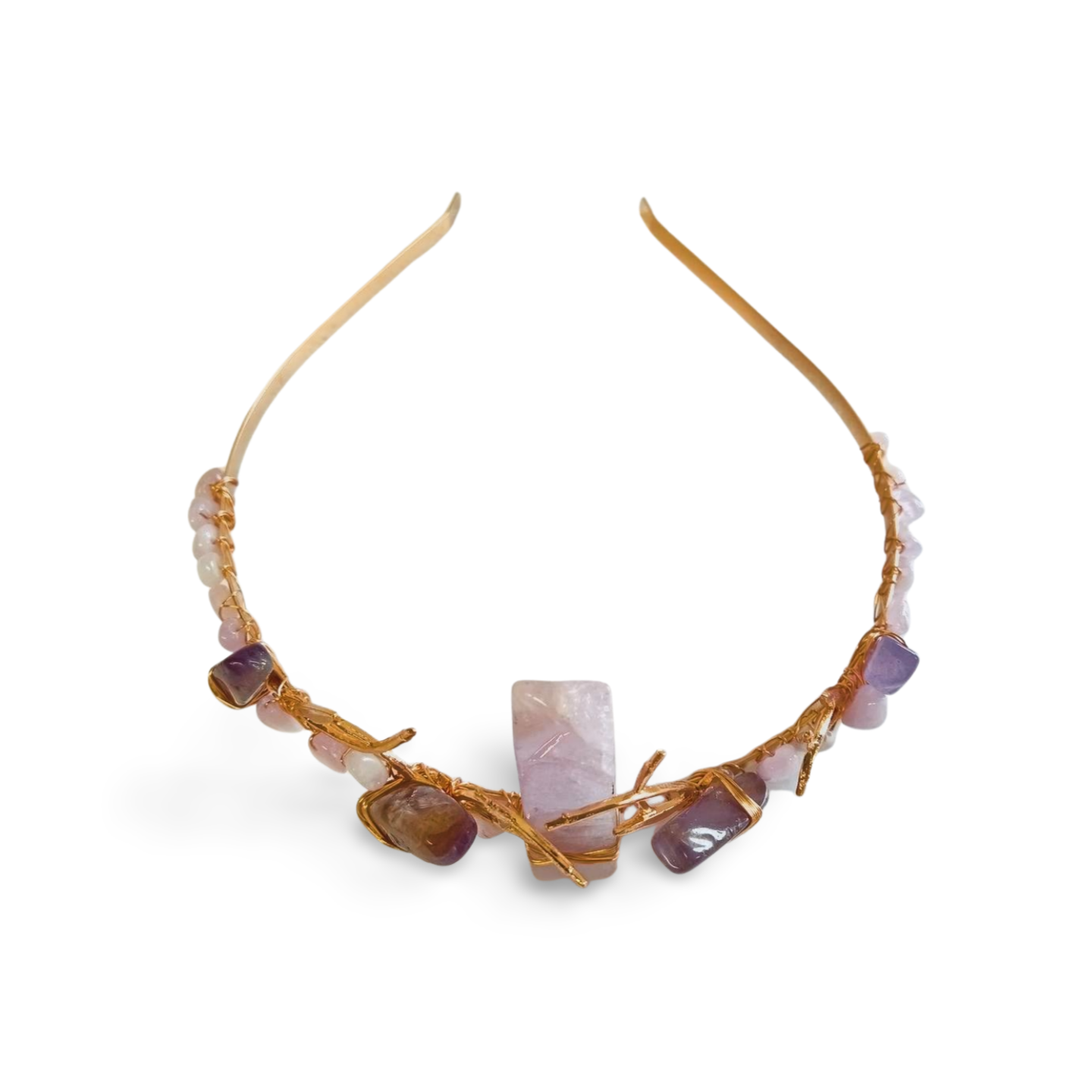 Ametyst čelenka