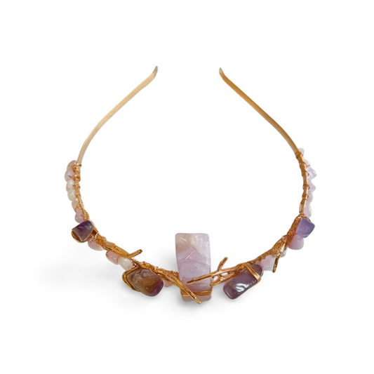 Ametyst čelenka