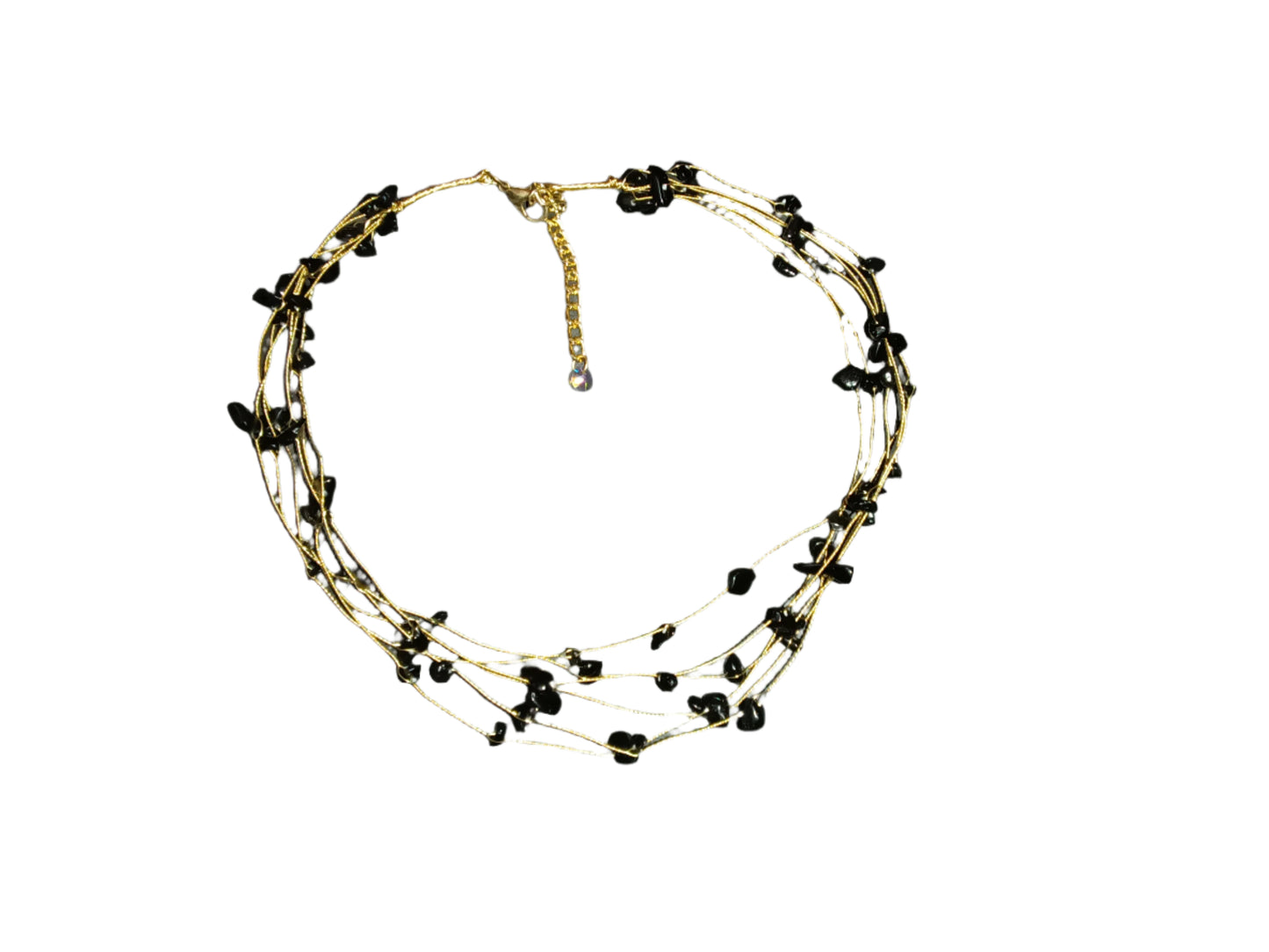 Náhrdelník čierny onyx