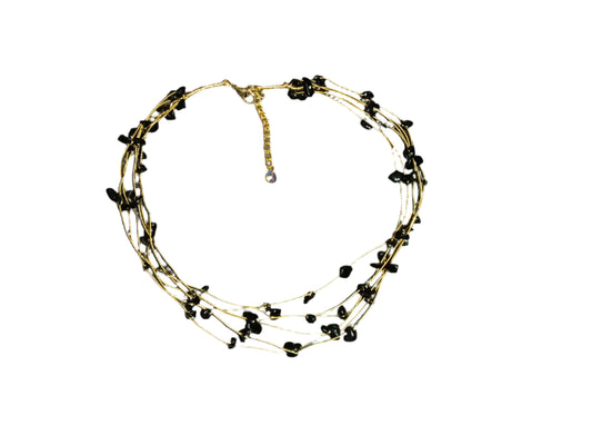 Náhrdelník čierny onyx