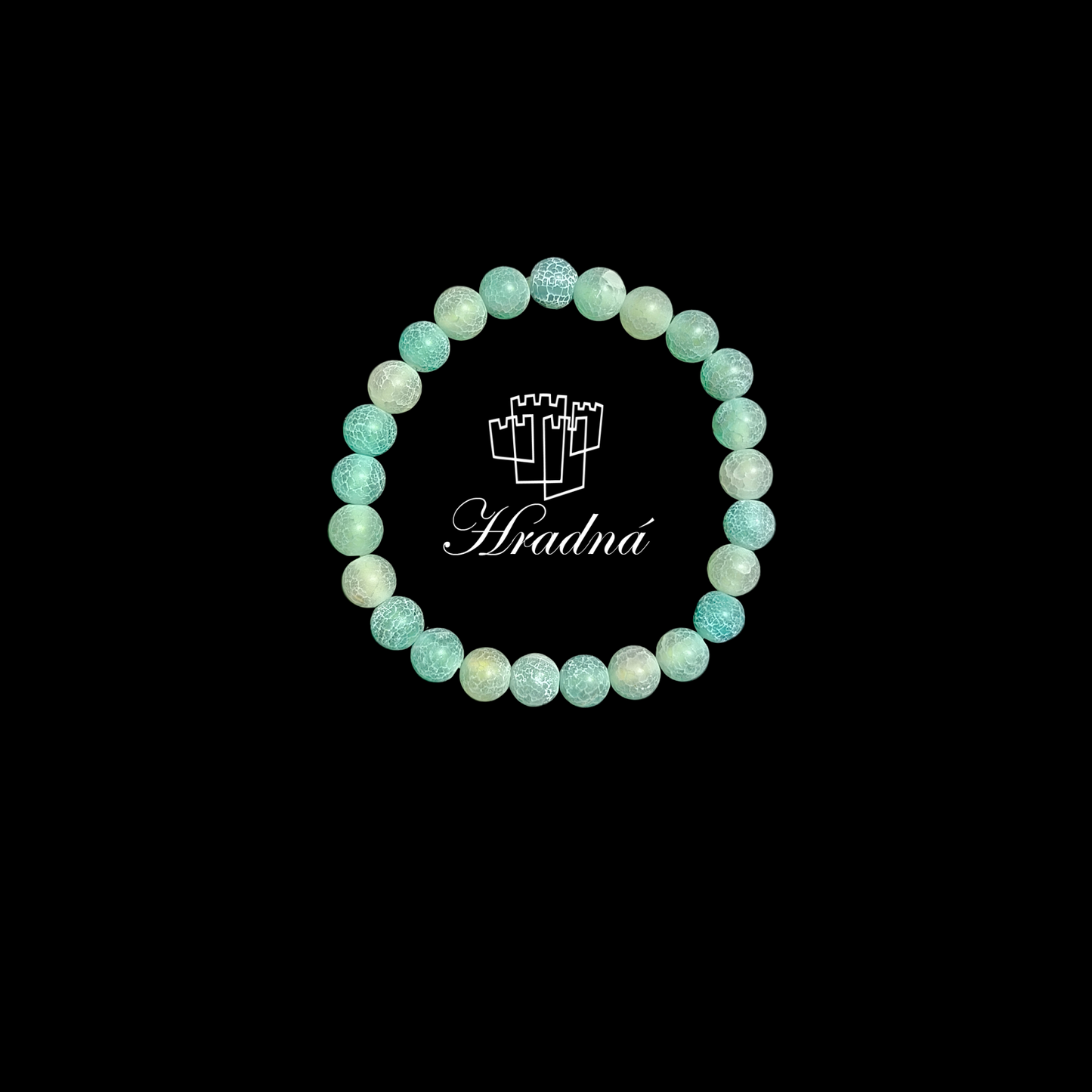 Achát zelený matný