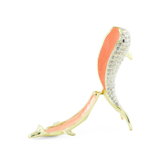 Zdobená šperkovnica "DELFÍN"