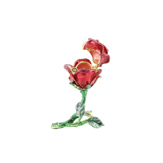 Zdobená šperkovnica "RUŽA"