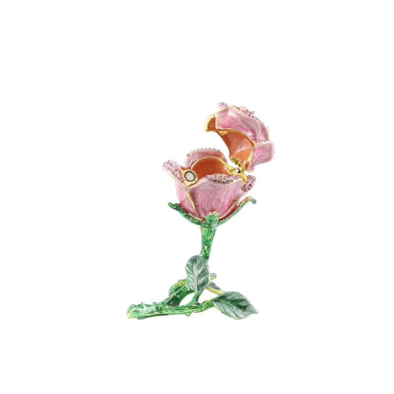 Zdobená šperkovnica "RUŽA"