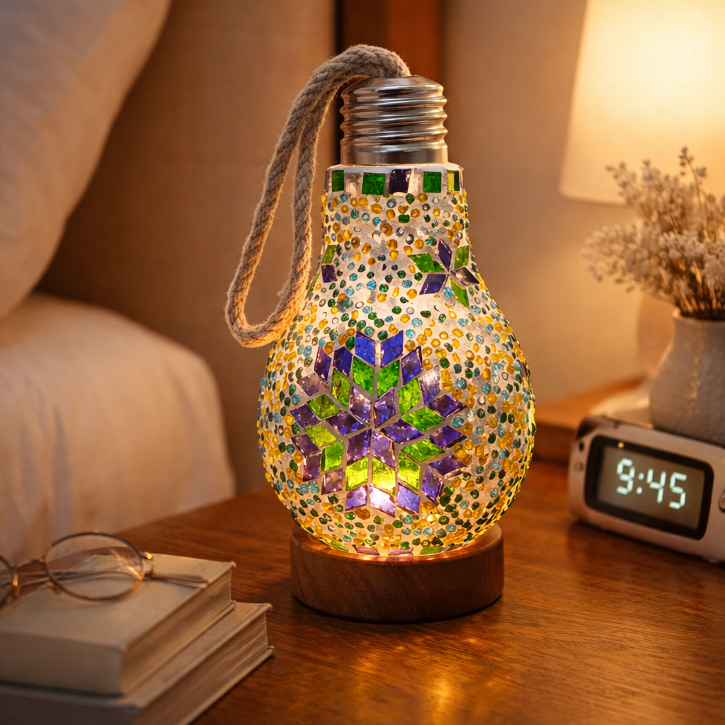 Mozaikové lampičky