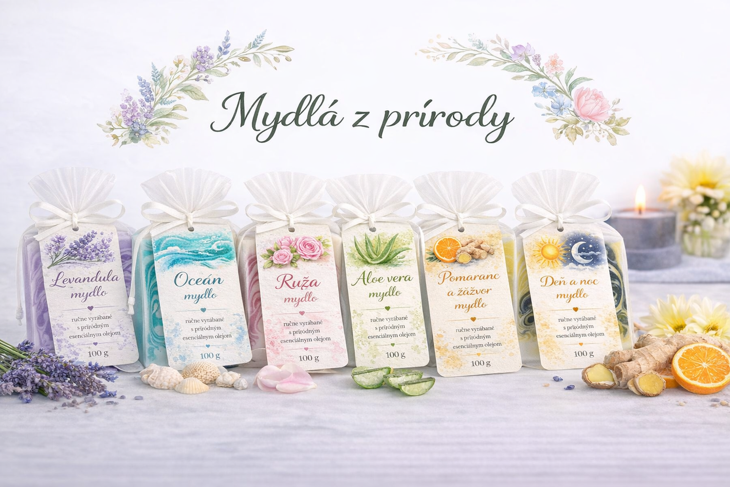 Prírodné mydlá