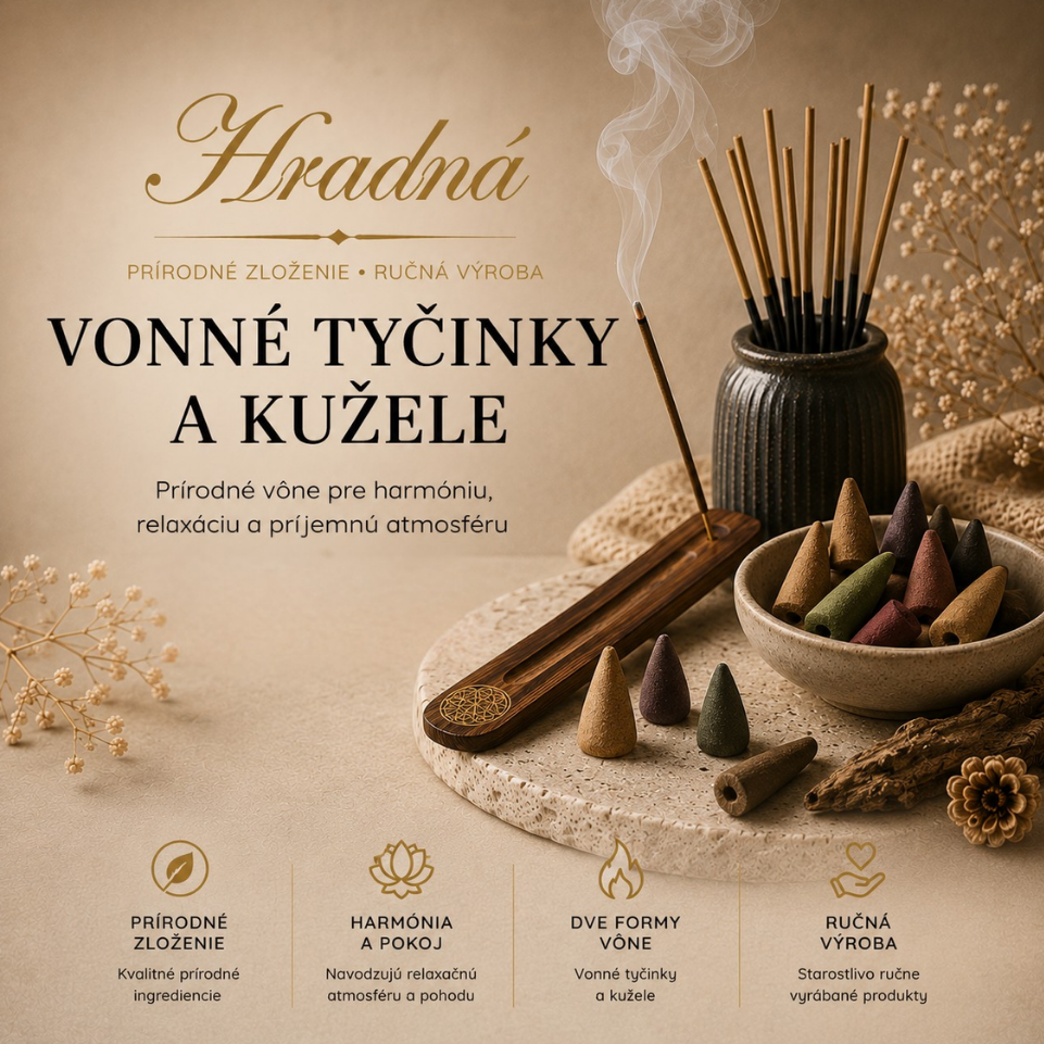 Vonné Tyčinky a kužele