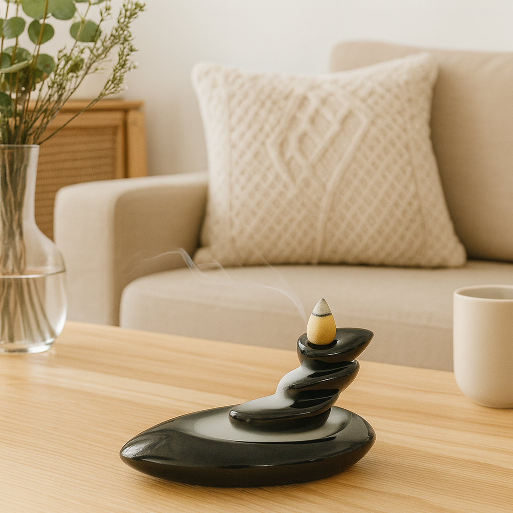 Tečúci dym stojany