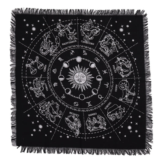 Ezoterické Strapcové Oltárne Plátno - Horoskop
