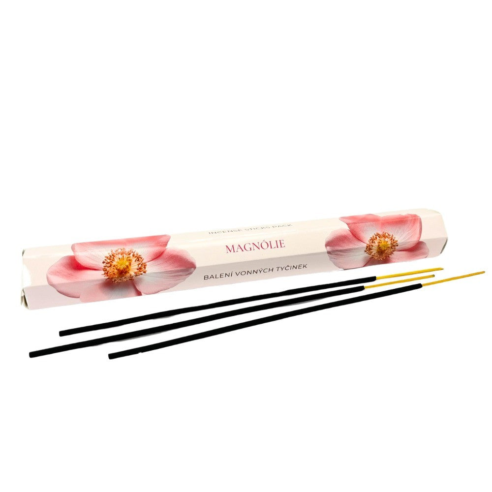 Vonné tyčinky 20 ks v šesťibokom balení, vôňa Magnolia