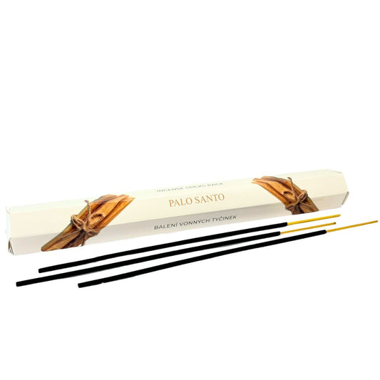 Vonné tyčinky 20 ks v šesťibokom balení, vôňa Palo Santo