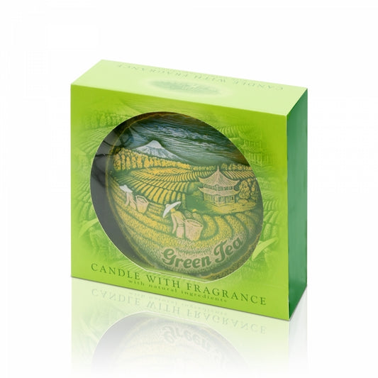 sviečka "Aromatic Green Tea" Disc