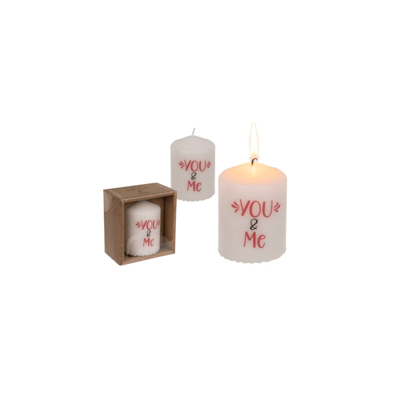 Sviečka "YOU & ME"