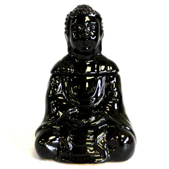 Sediaci Buddha Aroma Lampa - Čierna