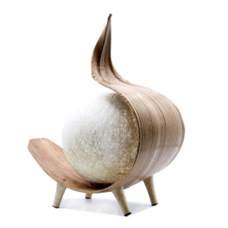 Kokosová Lampa -Prírodná Twist