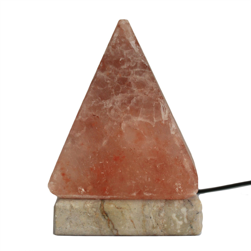 USB Pyramídová Soľná Lampa